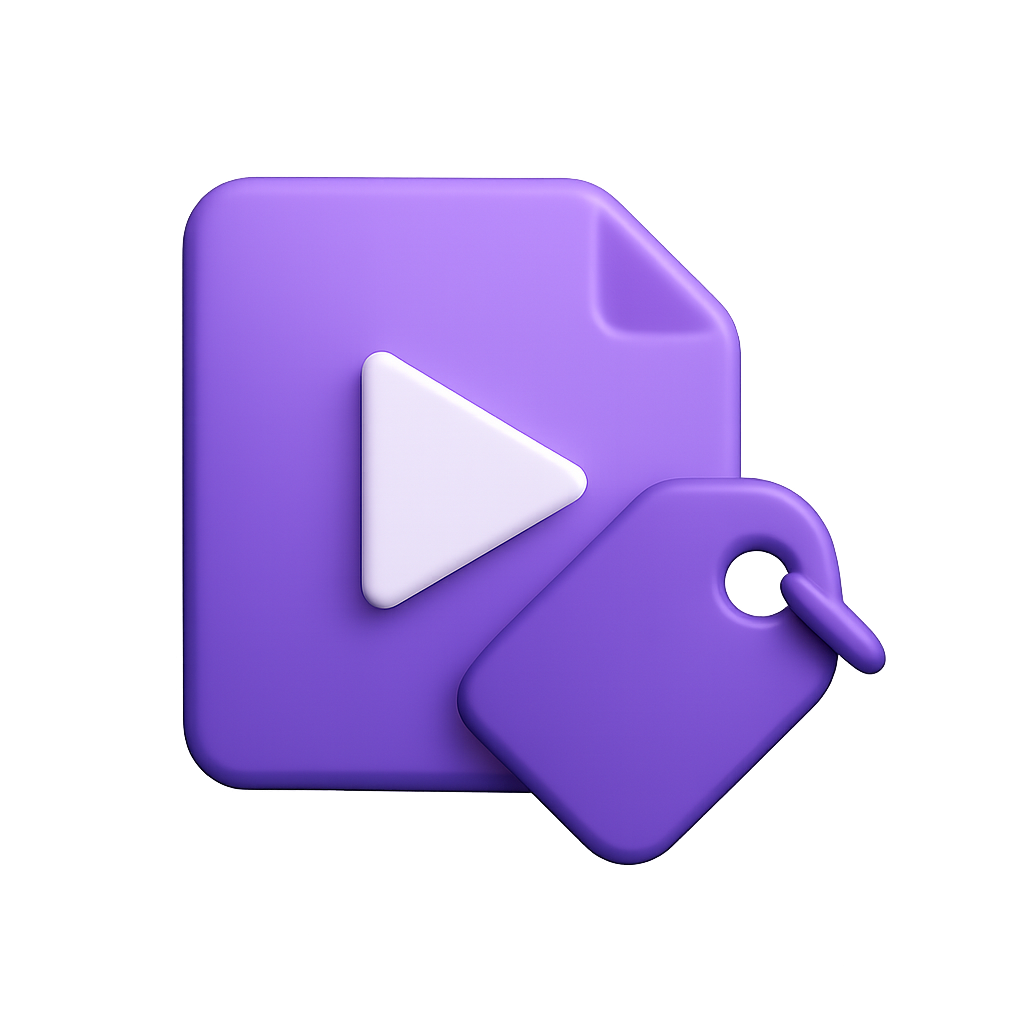 Video Tagger Icon